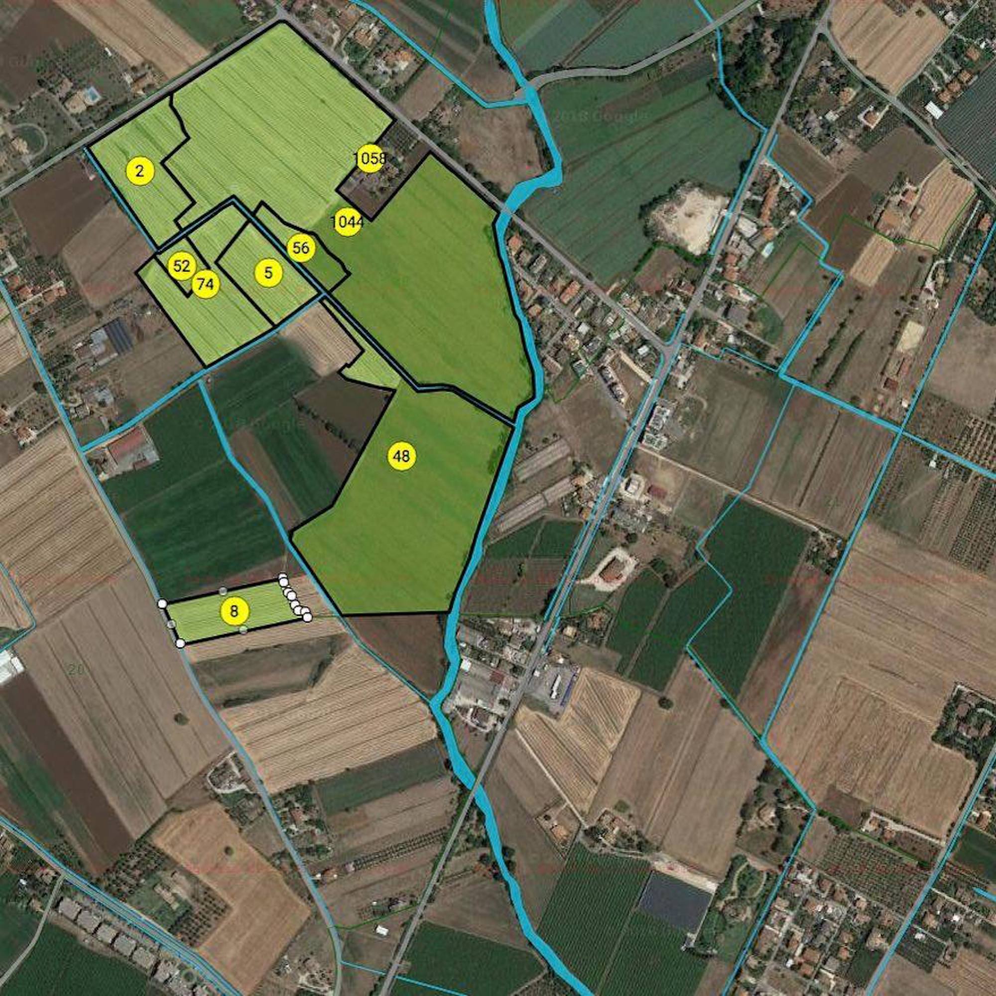 Mappe catastali online su Google Earth e Ortofoto